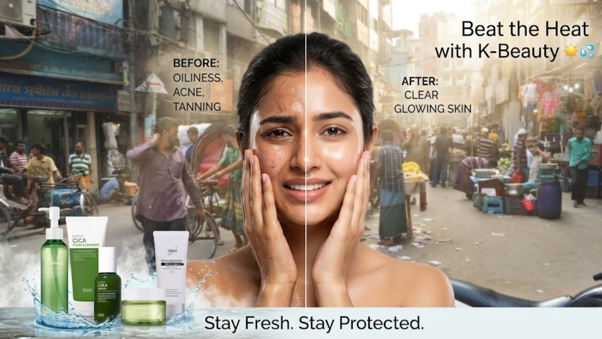 Beat the Heat: Why Korean Skincare is a Game-Changer for the Bangladeshi Climate