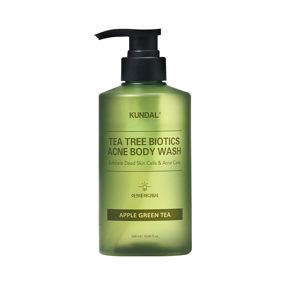 KUNDAL Tea Tree Biotics Acne Body Wash Apple Green Tea 500ml variant